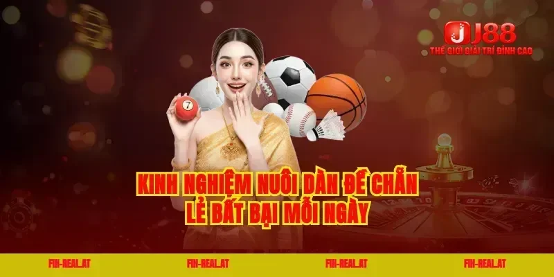 Kinh nghiệm nuôi dàn đề chẵn lẻ bất bại mỗi ngày