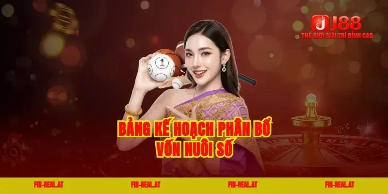 Bảng kế hoạch phân bổ vốn nuôi số
